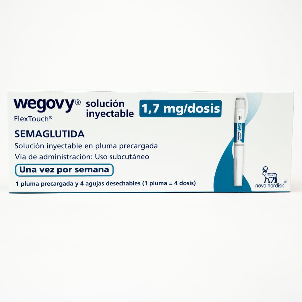WEGOVY (SEMAGLUTIDA) 1,7 mg/dosis NOVO NORDISK